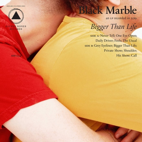 Couverture BIGGER THAN LIFE de BLACK MARBLE