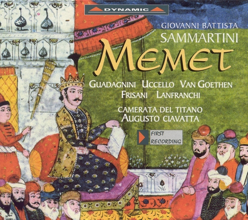 Couverture MEMET de Giovanni Battista SAMMARTINI