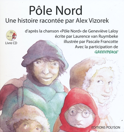 Couverture PÔLE NORD de Laurence van RUYMBEKE