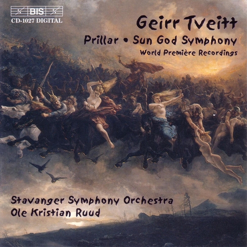 Couverture PRILLAR / SOLGUD-SYMFONIEN de Geirr TVEITT