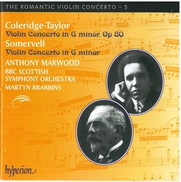 Image du média "ROMANTIC VIOLIN CONCERTO N°5: COLERIDGE-TAYLOR & SOMERVELL de Samuel COLERIDGE-TAYLOR"