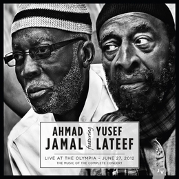 Image du média "LIVE AT THE OLYMPIA - JUNE 27, 2012 de Ahmad JAMAL FEATURING YUSEF LATEEF"