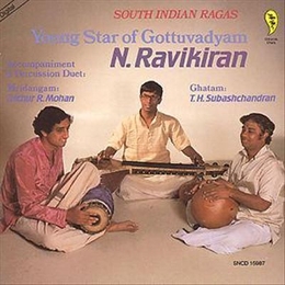 Image du média "YOUNG STAR OF GOTTUVADYAM N.RAVIKIRAN: SOUTH INDIAN RAGAS de N. RAVIKIRAN"