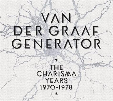 Couverture THE CHARISMA YEARS 1970-1978 de VAN DER GRAAF GENERATOR