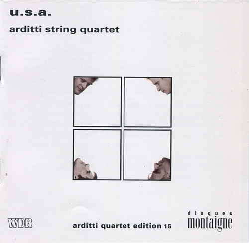 Couverture ARDITTI STRING QUARTET - USA