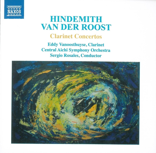 Couverture CONCERTO CLARINETTE (+ VAN DER ROOST, R.STRAUSS) de Paul HINDEMITH