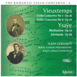 Image du média "ROMANTIC CELLO CONCERTO VOL.6: VIEUXTEMPS de Henri VIEUXTEMPS"