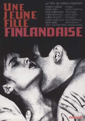 Couverture UNE JEUNE FILLE FINLANDAISE de Mikko NISKANEN