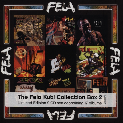 Couverture BOX SET VOL. 2 de Fela KUTI