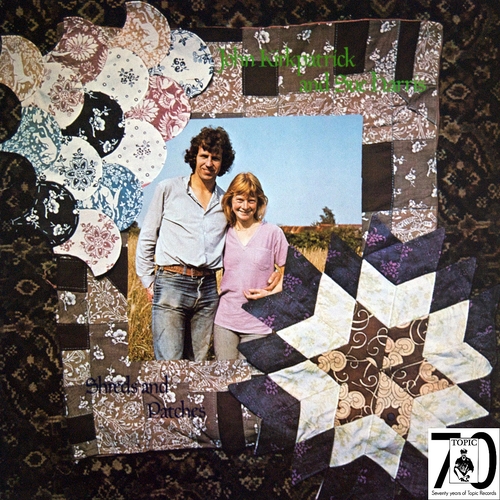 Couverture SHREDS AND PATCHES de John & Sue KIRKPATRICK & HARRIS