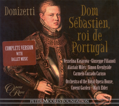 Couverture DOM SÉBASTIEN, ROI DE PORTUGAL de Gaetano DONIZETTI