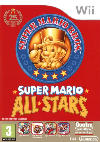 Couverture SUPER MARIO ALL STARS - Wii