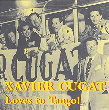 Couverture LOVES TO TANGO ! de Xavier CUGAT