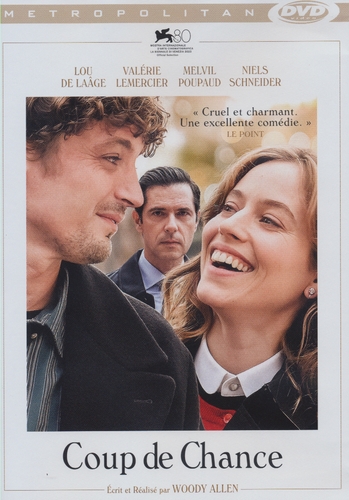 Couverture COUP DE CHANCE de Woody ALLEN