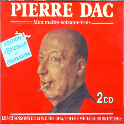 Couverture MON MAITRE SOIXANTE-TROIS de Pierre DAC