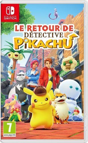 Couverture LE RETOUR DE DETECTIVE PIKACHU