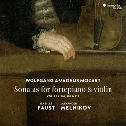 Image du média "SONATE VIOLON PIANO 28,30,42 K.304,306,526 (VOL.1) de Wolfgang Amadeus MOZART"