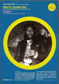 Couverture ORNETTE COLEMAN TRIO + SOUND?? de Ornette COLEMAN TRIO + ROLAND KIRK + JOHN CAGE