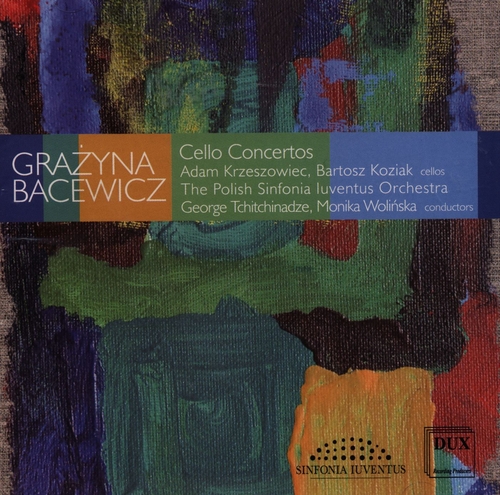 Couverture CONCERTO VIOLONCELLE 1,2 de Grazyna BACEWICZ