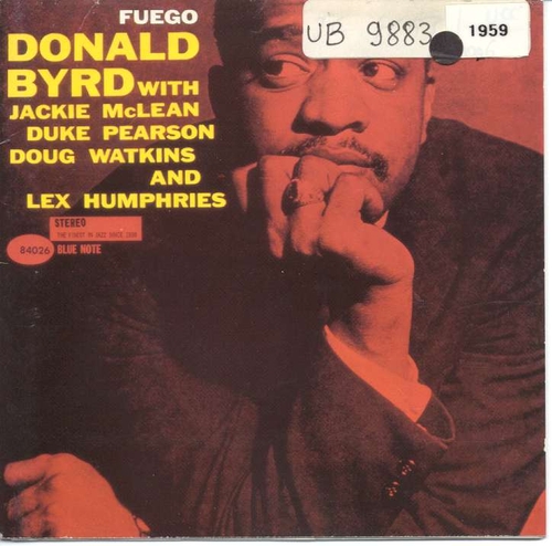 Couverture FUEGO de Donald BYRD