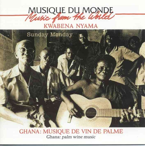 Couverture GHANA: MUSIQUE DE VIN DE PALME de Kwabena NYAMA