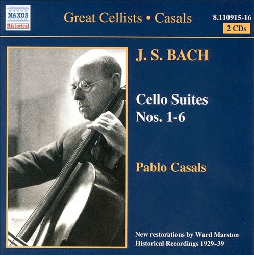 Couverture SUITES VIOLONCELLE 1-6 BWV 1007-1012 / ENREGISTR.HISTORIQUES de Johann Sebastian BACH