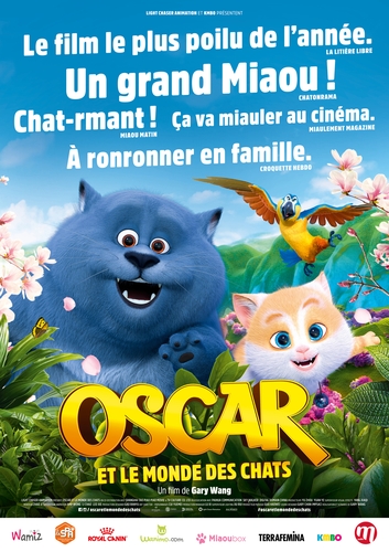 Couverture OSCAR ET LE MONDE DES CHATS de Gary WANG