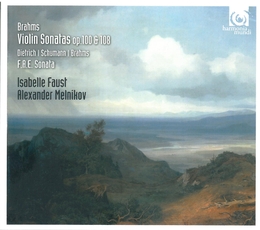 Image du média "VIOLIN SONATAS OP.100 & 108 (+ SCHUMANN/ + DIETRICH) de Johannes BRAHMS"