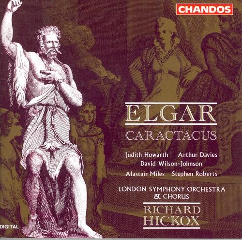 Couverture CARACTACUS de Edward [Sir] ELGAR