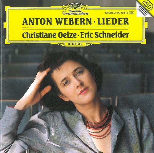 Couverture LIEDER de Anton WEBERN