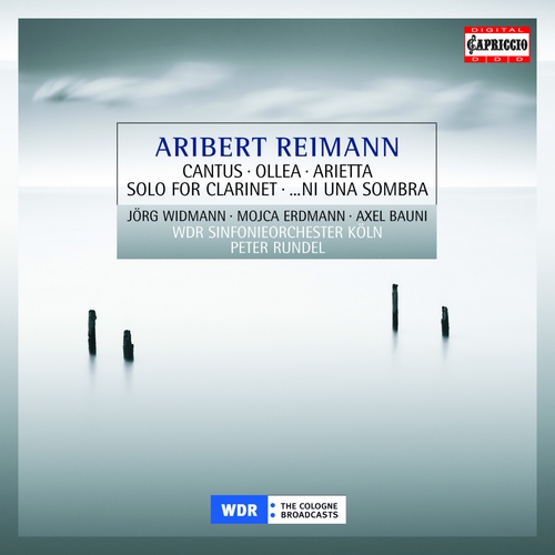 Couverture CANTUS / OLLEA / SOLO / ...NI UNA SOMBRA / ARIETTA de Aribert REIMANN