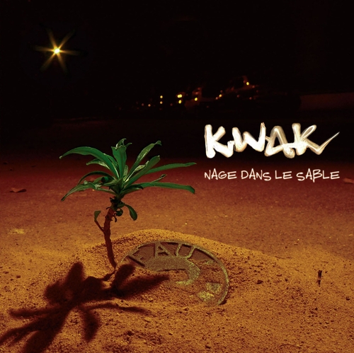 Couverture NAGE DANS LE SABLE de KWAK