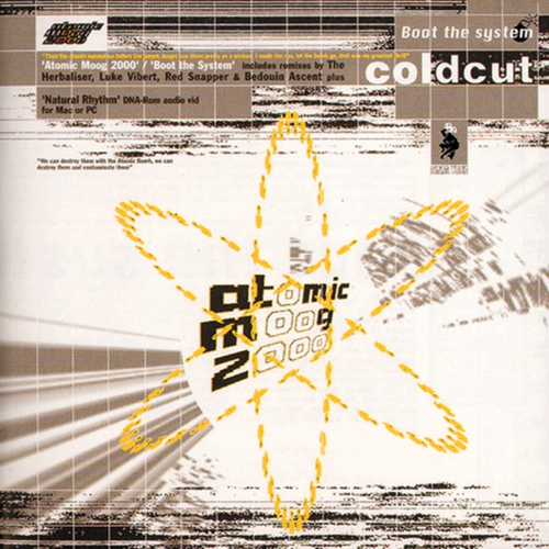 Couverture ATOMIC MOOG 2000 - BOOT THE SYSTEM de COLDCUT