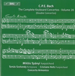 Image du média "CONCERTO CLAVIER VOL.20: WQ.47,46/ SONATINE EN RÉ WQ.109 de Carl Philipp Emanuel BACH"