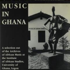 Couverture MUSIC IN GHANA