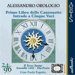 Image du média "IL PRIMO LIBRO DELLE CANZONETTE A TRE VOCI / 8 INTRADE de Alessandro OROLOGIO"