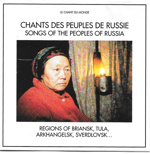 Couverture CHANTS DES PEUPLES DE RUSSIE