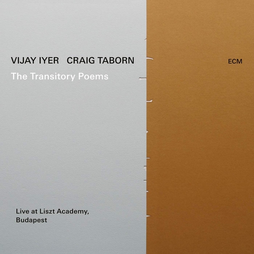 Couverture THE TRANSITORY POEMS de Vijay IYER & CRAIG TABORN