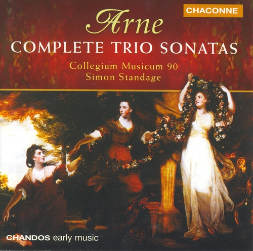 Couverture SONATES EN TRIO 1-7 de Thomas Augustine ARNE