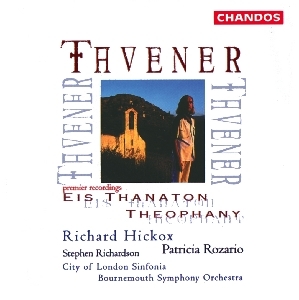 Couverture EIS THANATON / THEOPHANY de John TAVENER