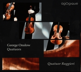 Image du média "QUATUORS À CORDES OPP. 9,10,21 de Georges ONSLOW"