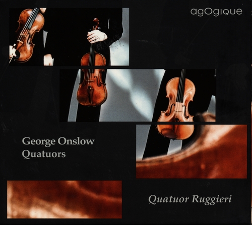 Couverture QUATUORS À CORDES OPP. 9,10,21 de Georges ONSLOW