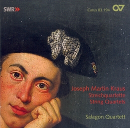 Image du média "QUATUOR CORDES OP.1:2,3,6 de Joseph Martin KRAUS"