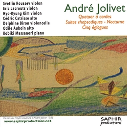 Image du média "QUATUOR CORDES / SUITE RHAPSODIQUE / 5 EGLOGUES / NOCTURNE de André JOLIVET"