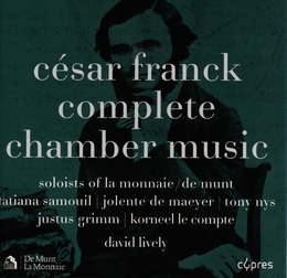 Image du média "MUSIQUE DE CHAMBRE: INTEGRALE de César FRANCK"