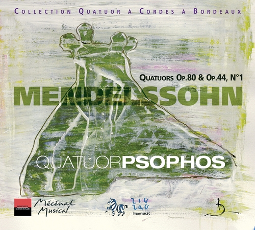 Couverture QUATUOR CORDES OP.44:1, OP.80 de Felix MENDELSSOHN-BARTHOLDY