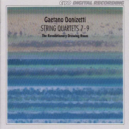 Couverture QUATUOR CORDES 7-9 de Gaetano DONIZETTI