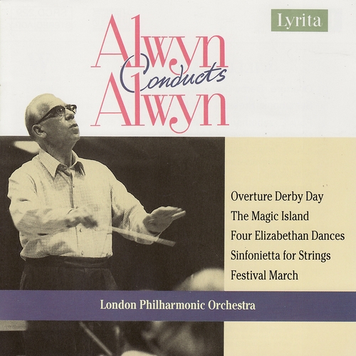 Couverture ALWYN CONDUCTS ALWYN de William ALWYN