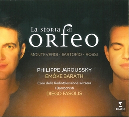 Image du média "STORIA DI ORFEO (MONTEVERDI/ ROSSI/ SARTORIO)"