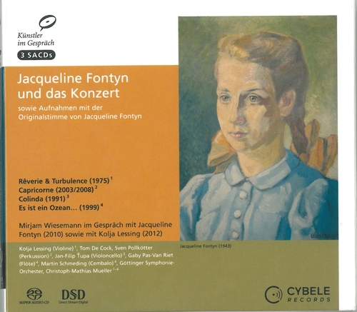 Couverture JACQUELINE FONTYN UND DAS KONZERT de Jacqueline FONTYN